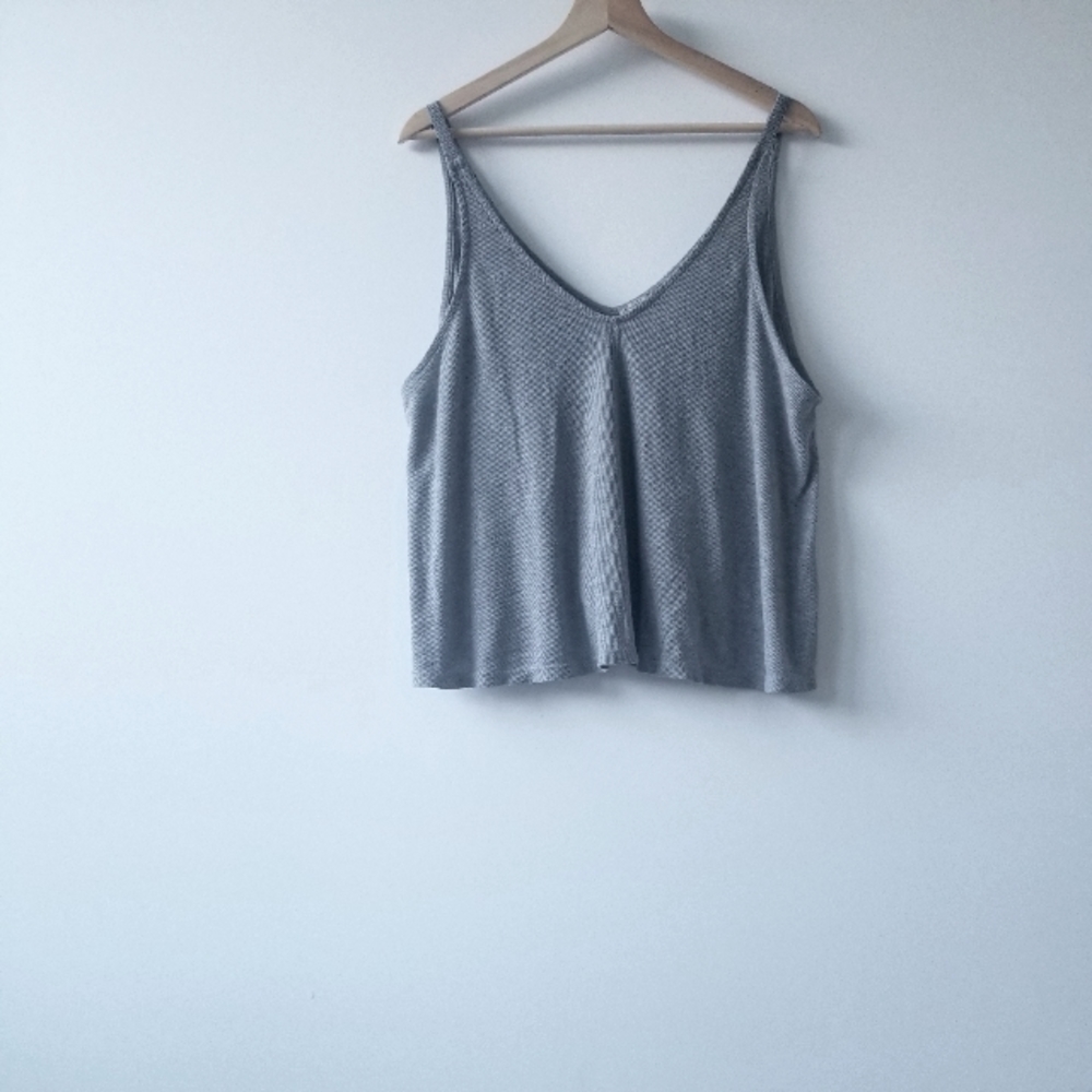 Free People Grey Dani Tank